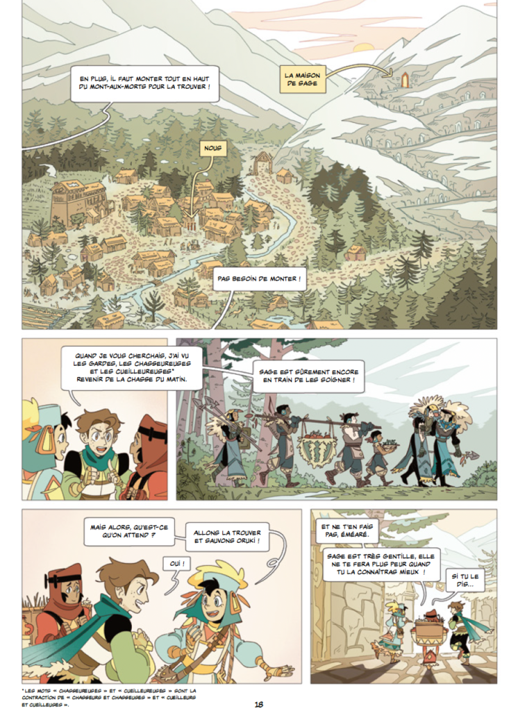 La Mémoire de Sage tome 1 Les éditions de la Gouttière planche 18