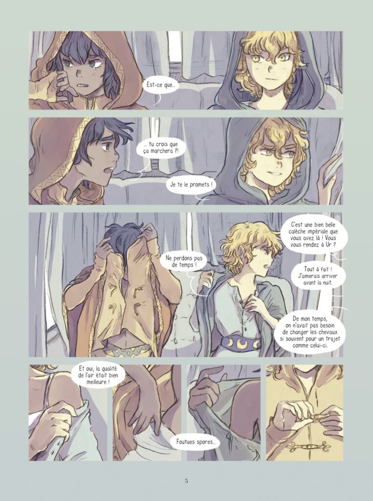 Dargaud, Les enfants du Solstice, planche 5