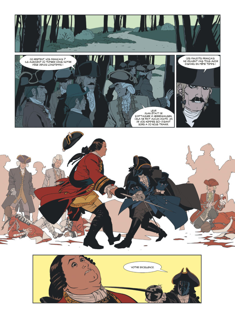 Invisible Glénat 2026 planche