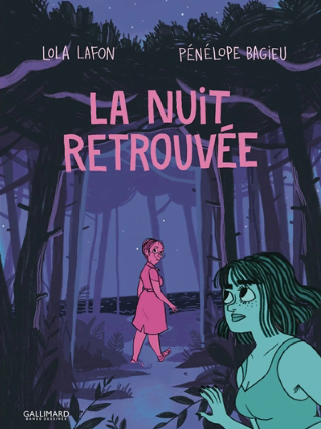 La nuit retrouvée Gallimard BD couverture