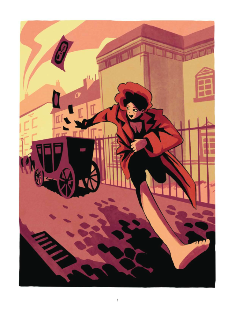 Cécile la shérif Casterman planche 9