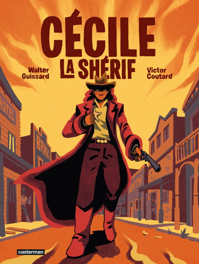 Cécile la shérif Casterman couverture