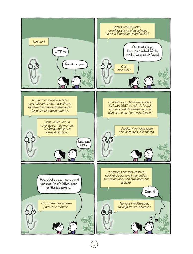 © Éditions Delcourt, 2026 - Amour, fascisme & CDD - Marc Dubuisson