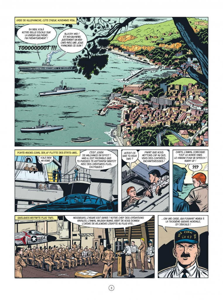 ©Dupuis - Buck Danny Classic : Mission Pharaon - Le Bras, Marniquet, Zumbiehl