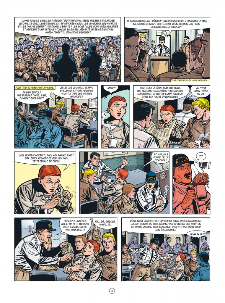 ©Dupuis - Buck Danny Classic : Mission Pharaon - Le Bras, Marniquet, Zumbiehl