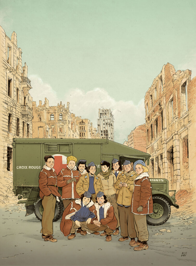 ©Dupuis - L'Escadron bleu, 1945 - Le Pon / Ollagnier