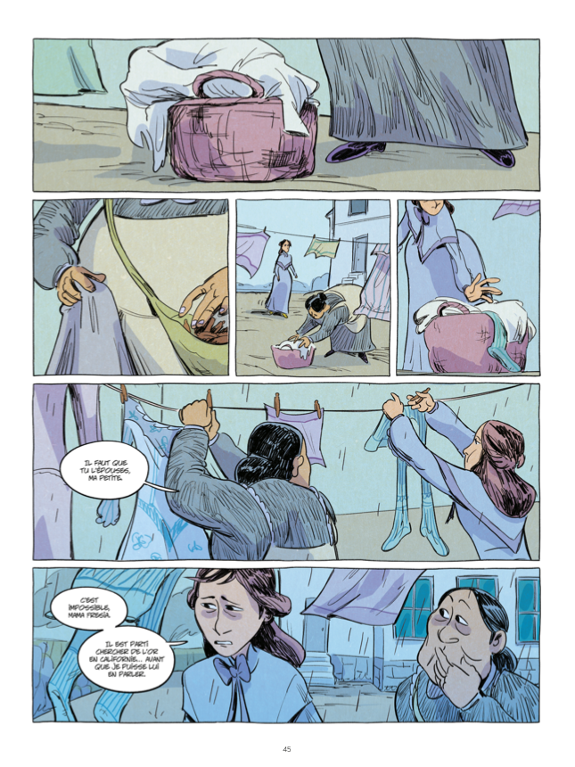 Fille du destin Le Lombard 2026 planche 45