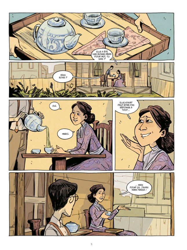 Fille du destin Le Lombard 2026 planche 5