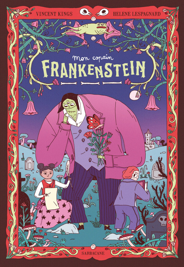 Mon copain Frankenstein Sarbacane couverture