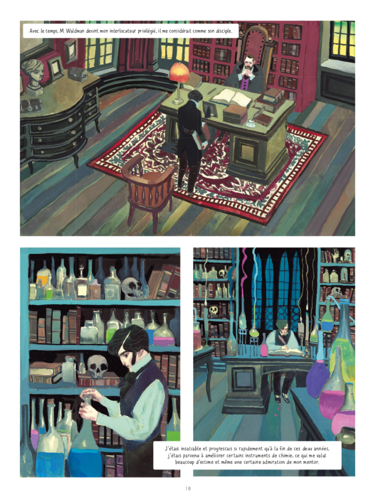 Frankenstein Casterman planche 18
