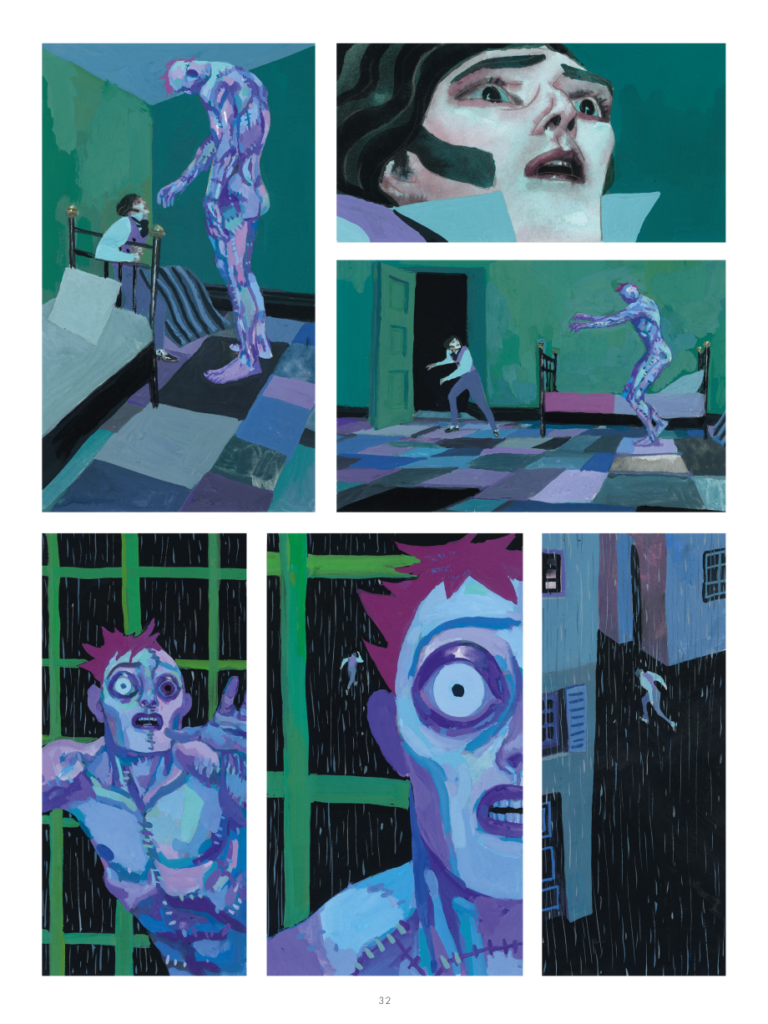 Frankenstein Casterman planche 32