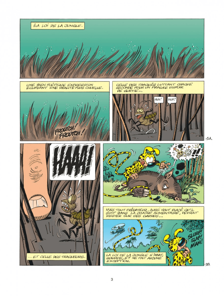 ©Dupuis 2026 - Marsupilami tome 35 : La dernière chasse - Kid, Ced, Batem