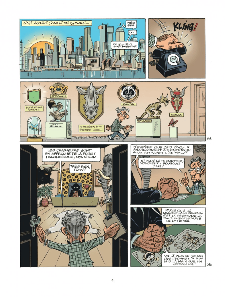 ©Dupuis 2026 - Marsupilami tome 35 : La dernière chasse - Kid, Ced, Batem