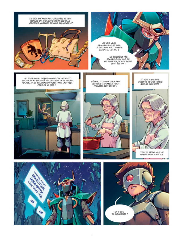 Pro-Gamer Niveau 1 : Une équipe de feu Le Lombard planche 11