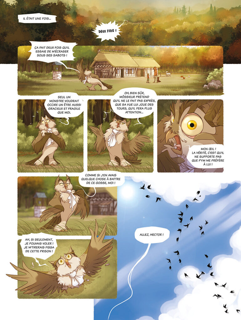Pym et la forêt éternelle Dupuis planche