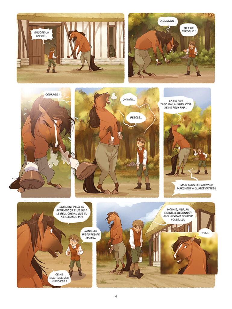 Pym et la forêt éternelle Dupuis planche 4