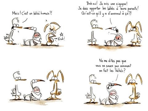 © Delcourt - Un bébé à livrer - Benjamin Renner