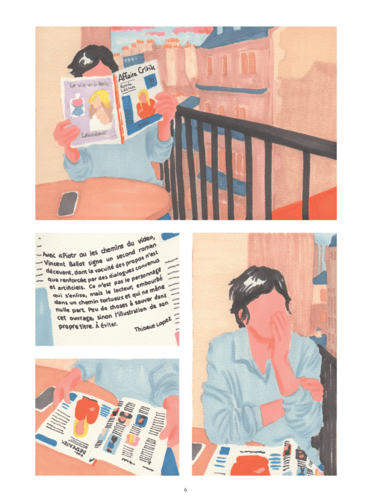 Criticopolis Glénat planche 6