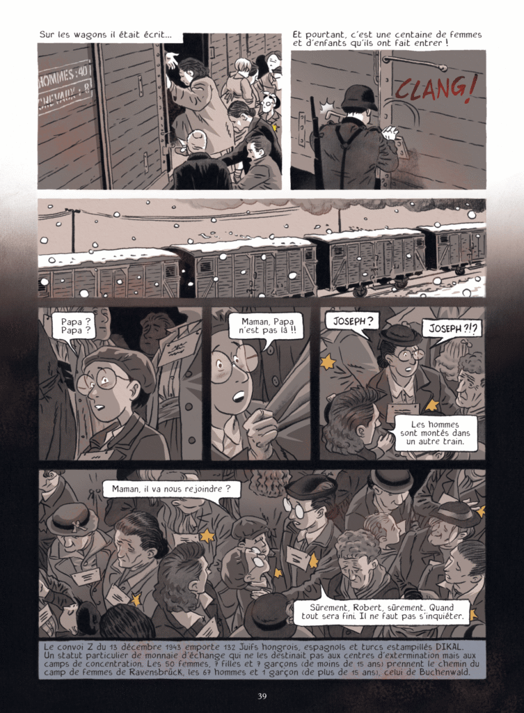 Lili toujours debout jusqu'au bout Glénat planche 39