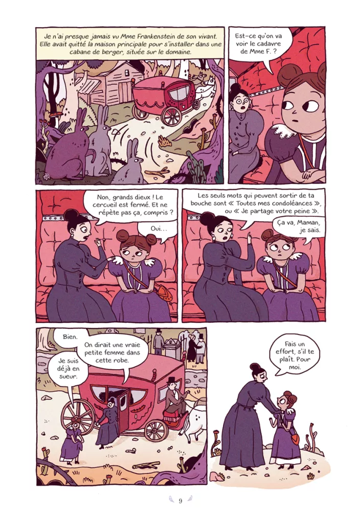 Mon copain Frankenstein Sarbacane planches 9.