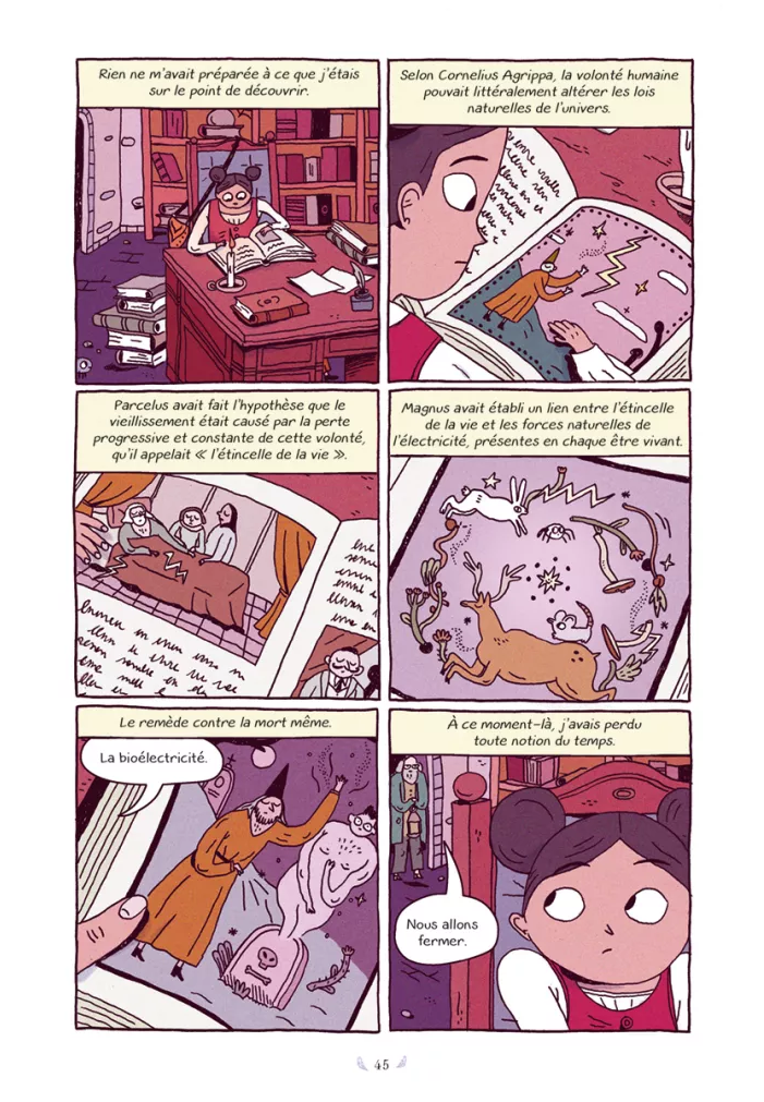 Mon copain Frankenstein Sarbacane planches 45.