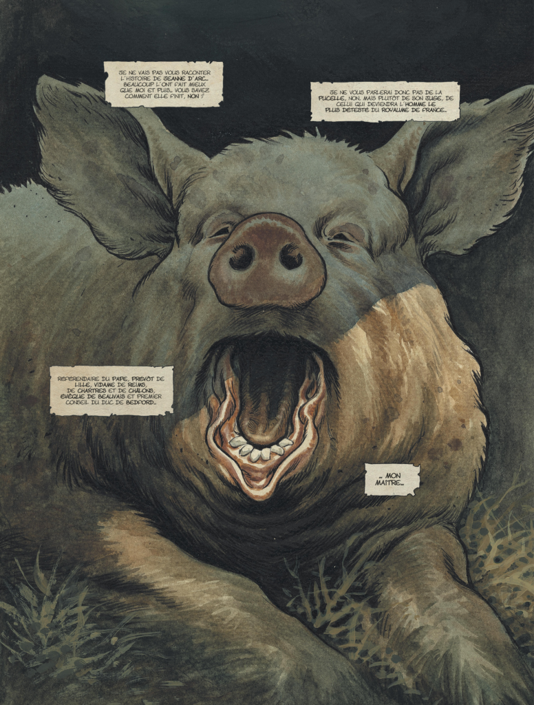 Cauchon... ou l'homme qui tua Jeanne d'Arc Dargaud planche
