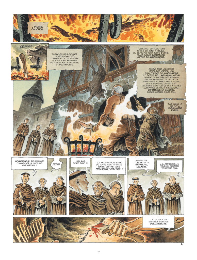 Cauchon... ou l'homme qui tua Jeanne d'Arc Dargaud p10