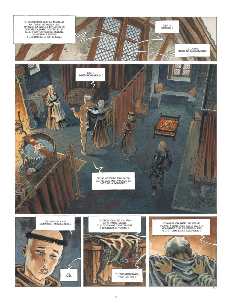 Cauchon... ou l'homme qui tua Jeanne d'Arc Dargaud p13