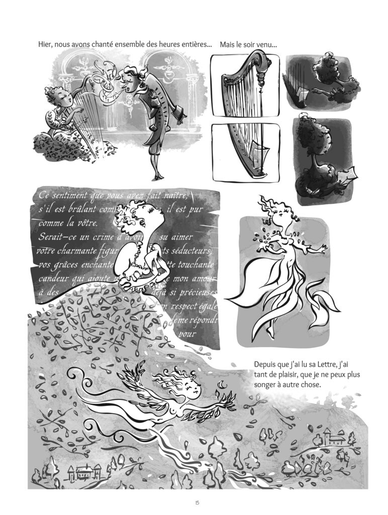 Cécile d'après Les liaisons dangereuses Moelle Graphik p15