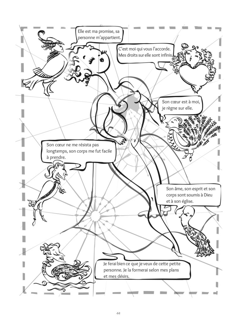 Cécile d'après Les liaisons dangereuses Moelle Graphik p44