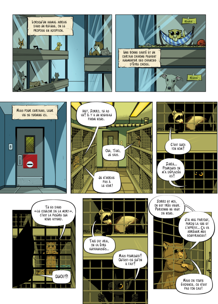 Chroniques de ruelles tome 2 Éditions Michel Quintin planche