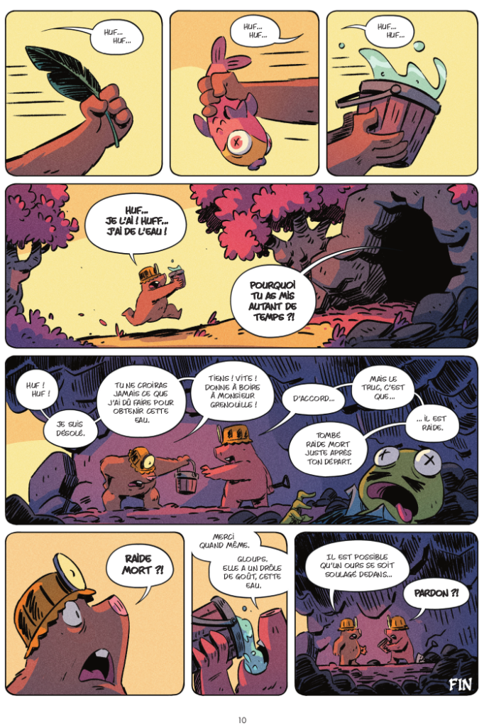 Dans la forêt de Wickerson Aventuriers d'Ailleurs planche 10
