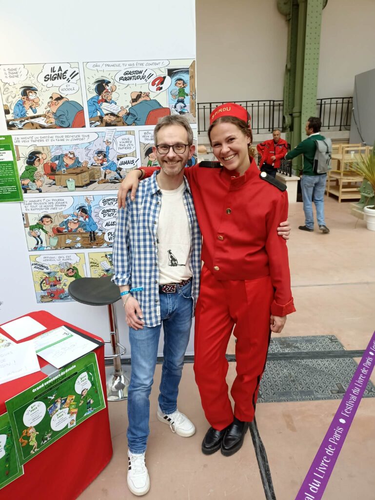 Mathieu Depit et une groom
