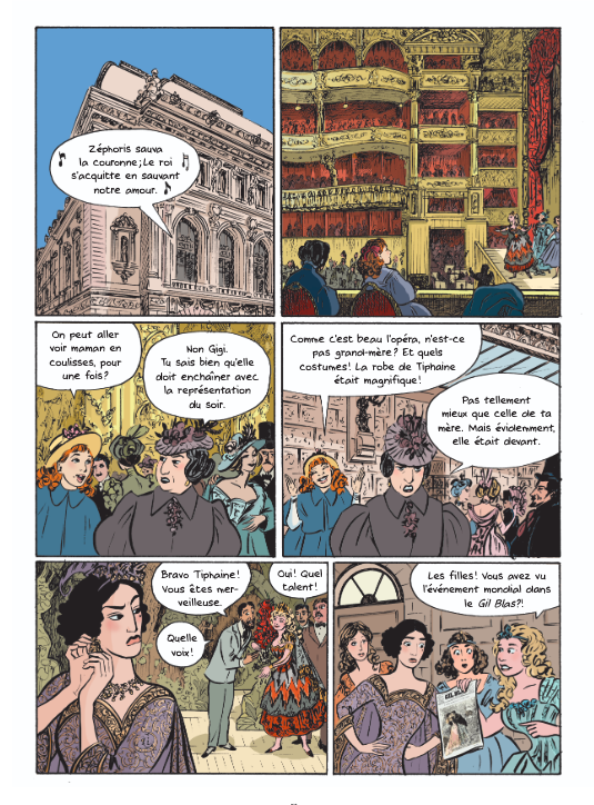 Gigi Dargaud planche