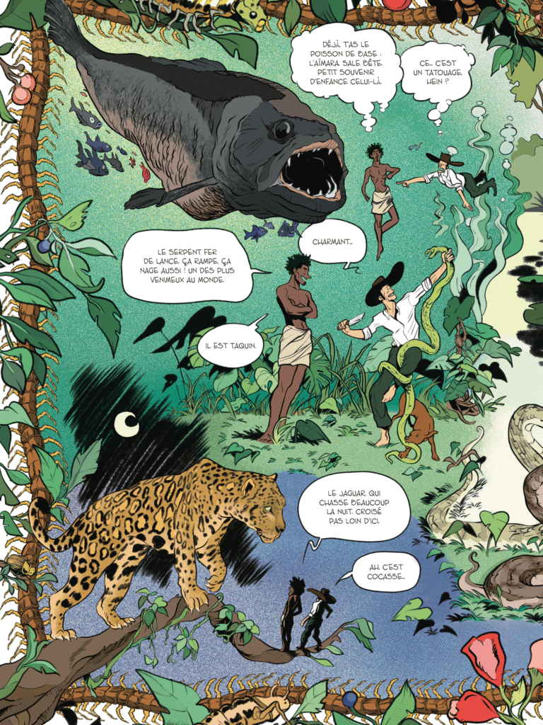 Je reviens dans six mois Albin Michel BD planche