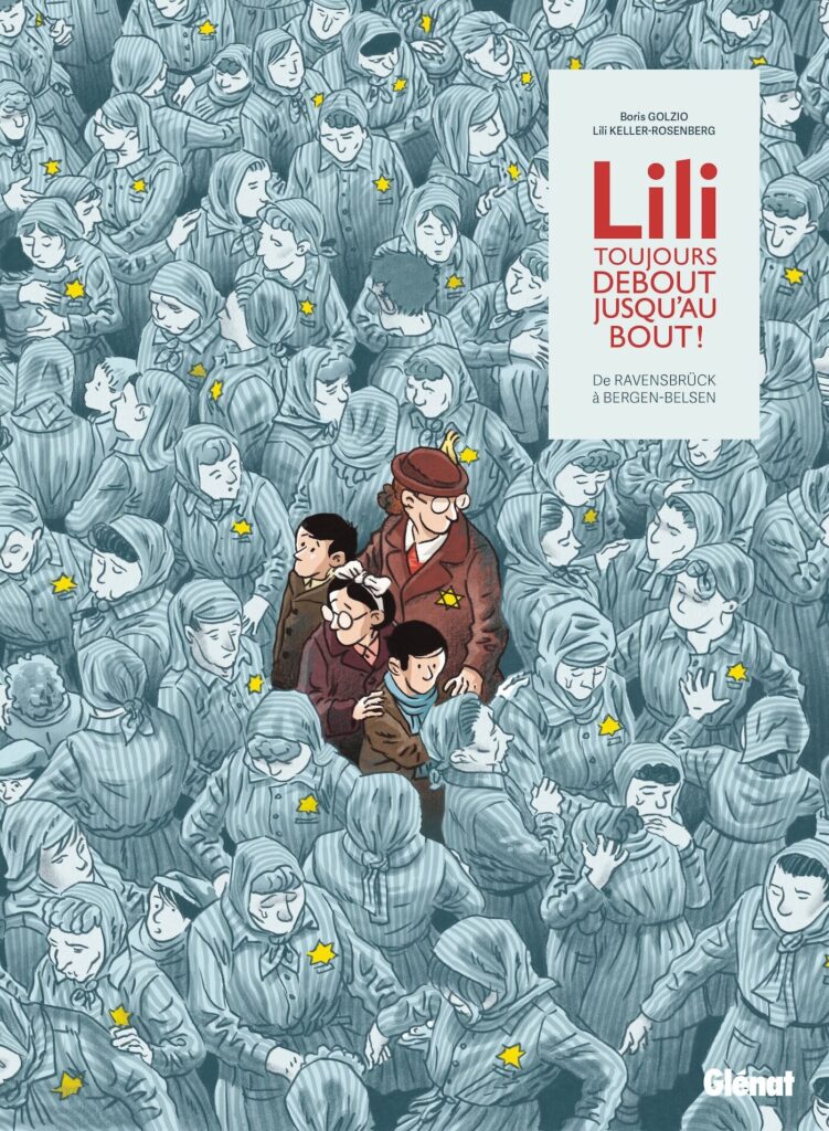 Lili toujours debout jusqu'au bout Glénat couverture