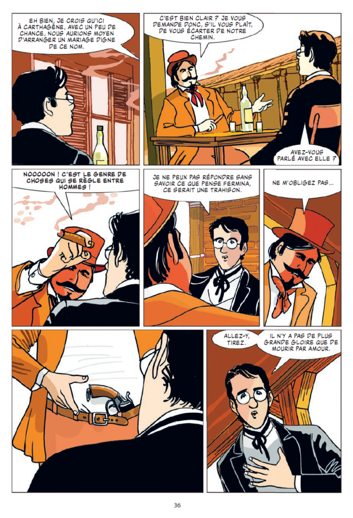 L'amour au temps du choléra Grasset p36