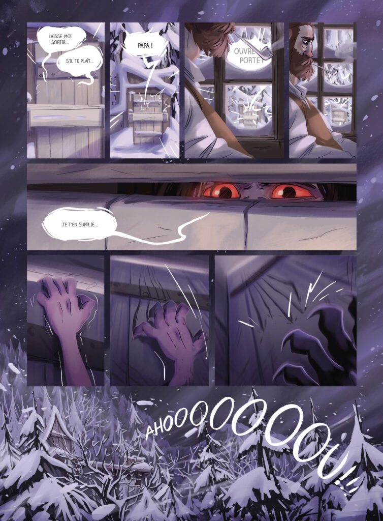 La nuit aux loups - ©Casterman – Van