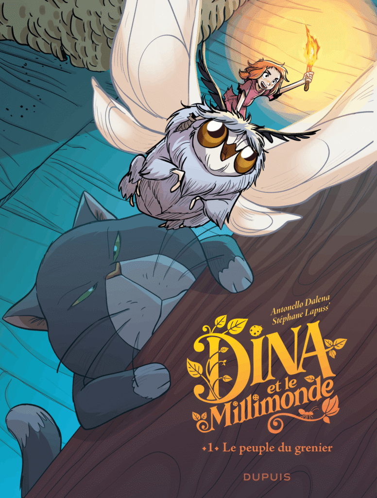 Dina et le Millimonde tome 1 Dupuis couverture