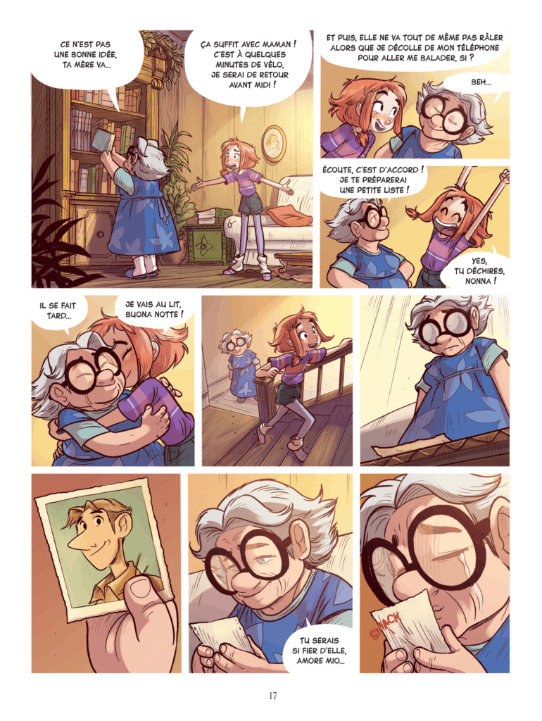 Dina et le Millimonde tome 1 Dupuis planche 17