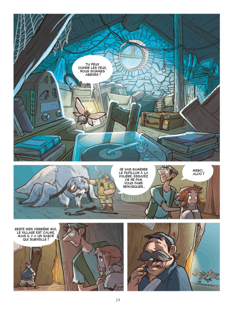 Dina et le Millimonde tome 1 Dupuis planche 29