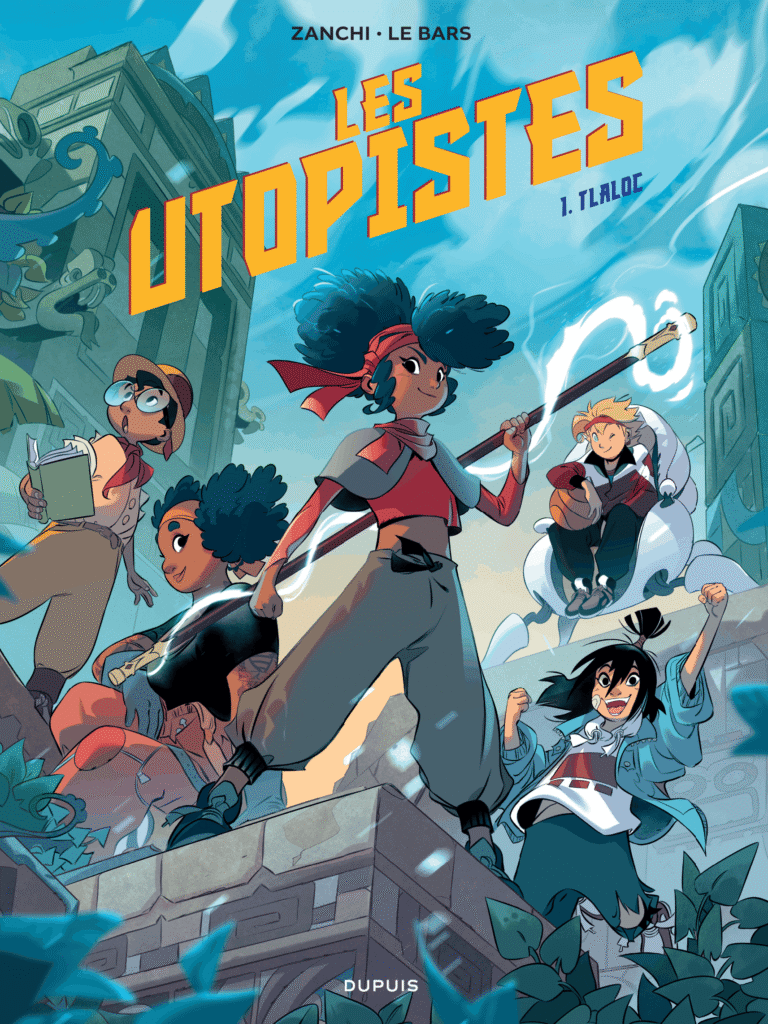Les utopistes tome 1 Dupuis couverture