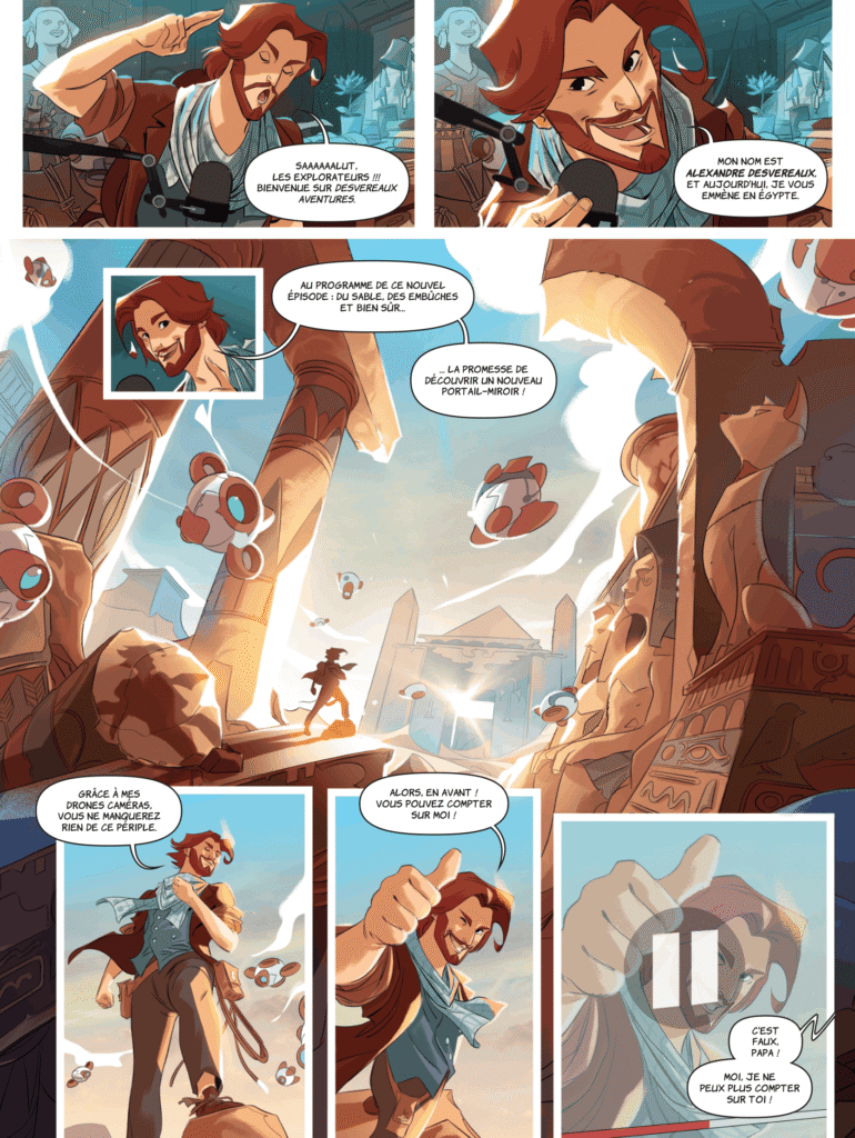 Les utopistes tome 1 Dupuis planche