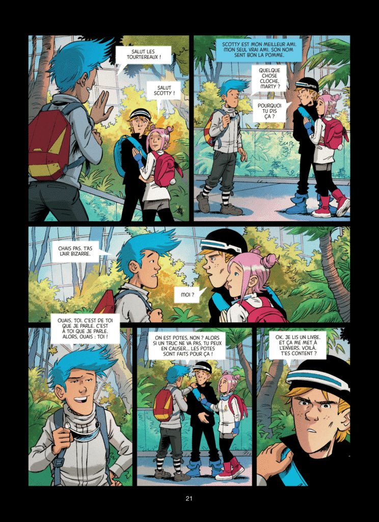Zebraska tome 1 Dupuis planche 21