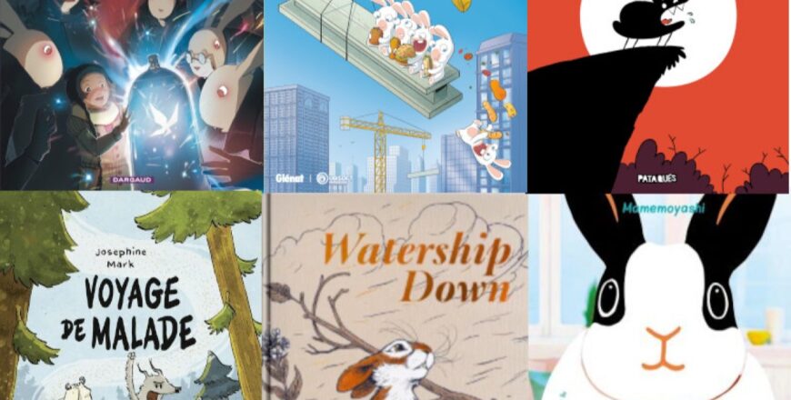 Les lapins dans la BD, la sélection
