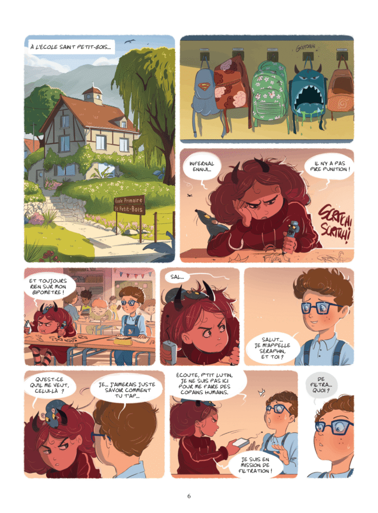 Griffonne tome 1 Vents d'Ouest planche 6