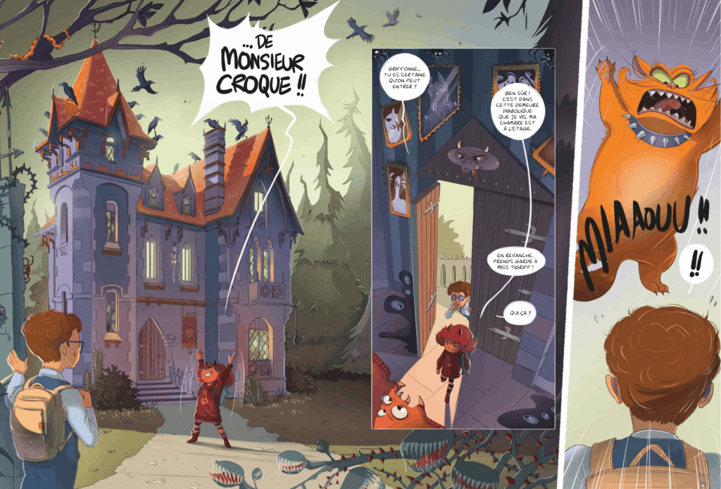 Griffonne tome 1 Vents d'Ouest planche 