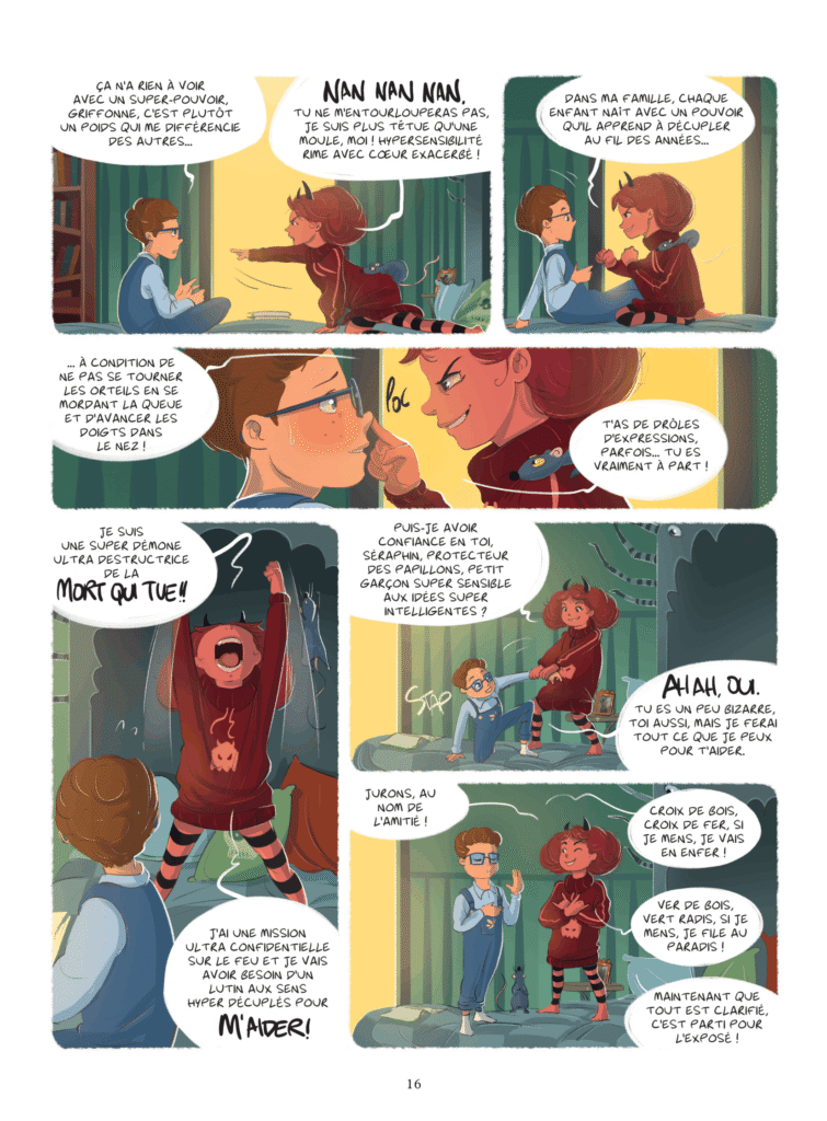 Griffonne tome 1 Vents d'Ouest planche 16