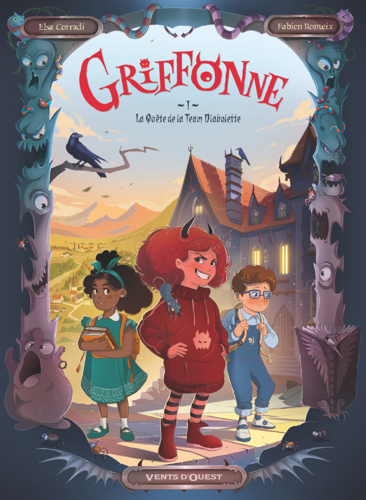 Griffonne tome 1 Vents d'Ouest couverture