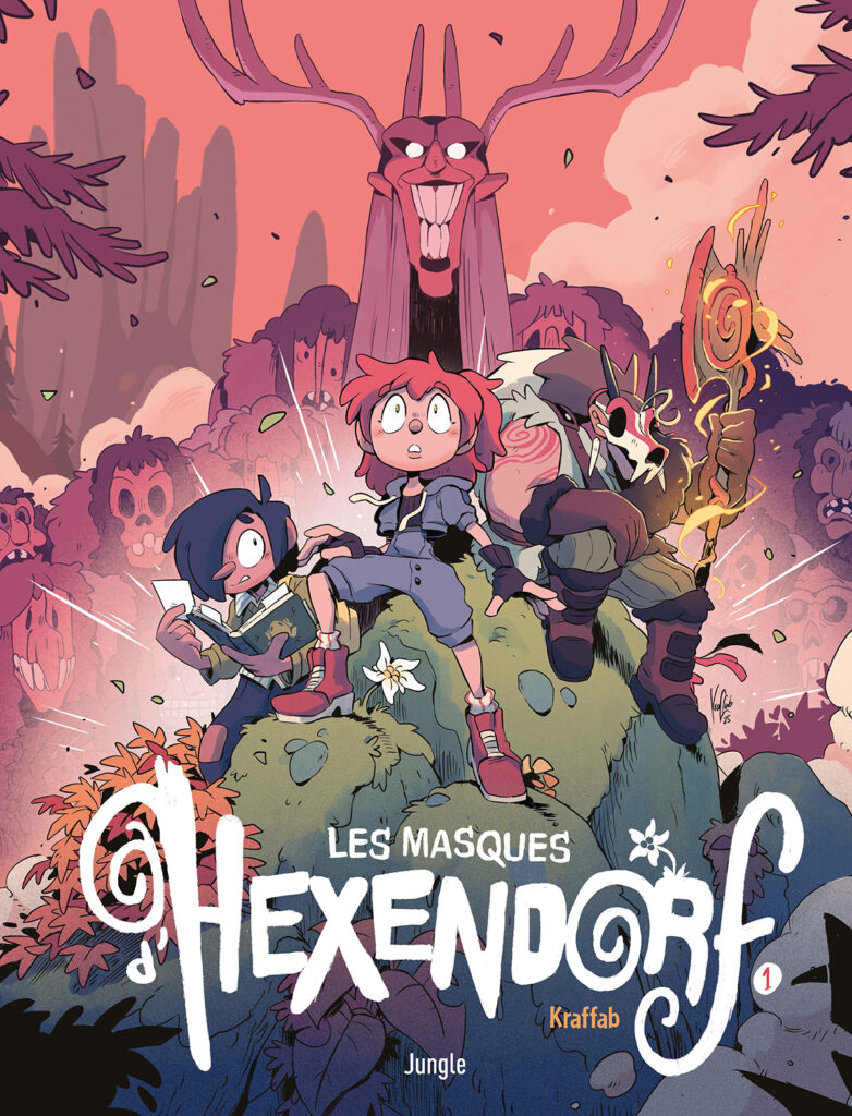 ©Les masques d'Hexendorf tome 1 Jungle couverture
